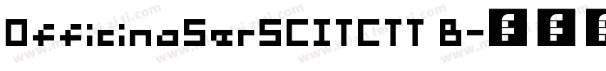 OfficinaSerSCITCTT B字体转换